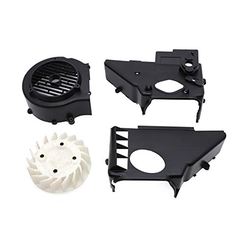 GIAOGIAO Ajuste para EL Motor DE Aire DE Aire Completo del Motor DE Motor DE GIY6 P/Fail para GY6 150CC ATV Go Kart Buggy's & Scooter Motores (Color : Black)