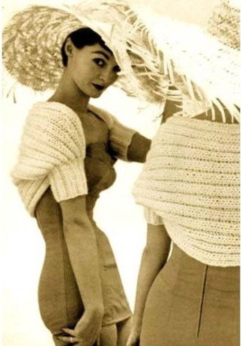 Hamaca Shrug - Simple Vintage Knitting Pattern (English Edition)