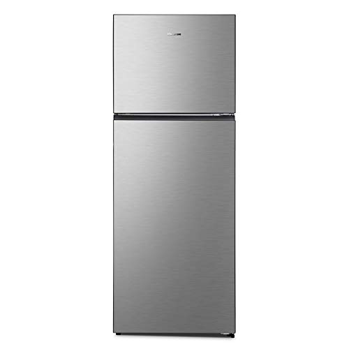 Hisense RT600N4DC2 - Nevera doble puerta A++, 466 litros, total no Frost, color inoxidable, 70,4 × 68,6 × 185 cm