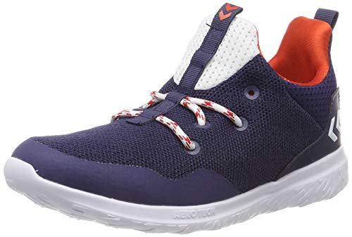 hummel Actus Trainer, Zapatillas Unisex Adulto, Azul (Astral Aura 4129), 38 EU