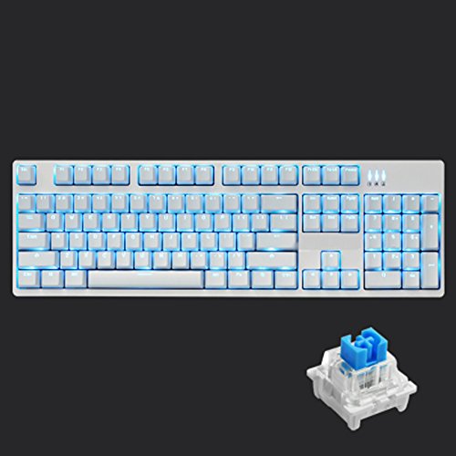 JIANGU Teclado mecánico Variedad de Marquee Designs Key Translucency Mechanical Sense LOL Gaming Keyboard