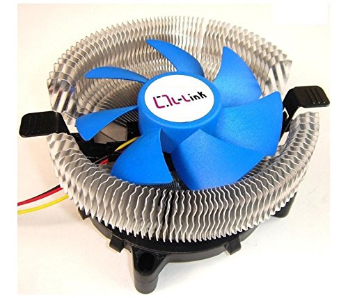 L-Link LL-8877 - Ventilador para CPU, Color Azul