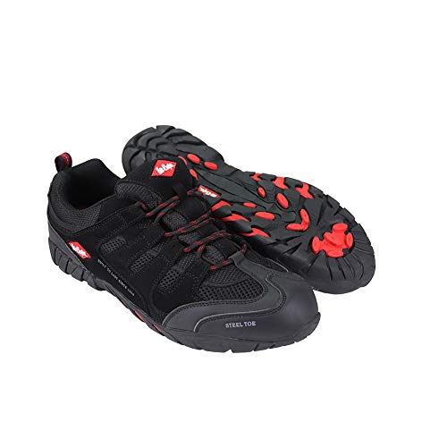 Lee Cooper LCSHOE008C-9 - Tamaño de los zapatos de ropa de trabajo 9/43 - negro, 43 eu