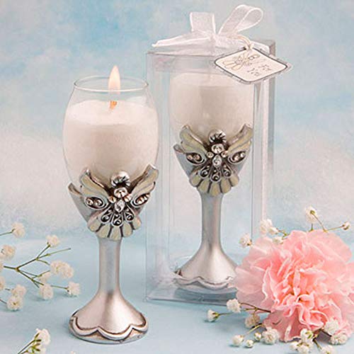 Lote de 16 Velas Elegant Angel - Velas de Detalles y Recuerdos de la 1ª Comunión