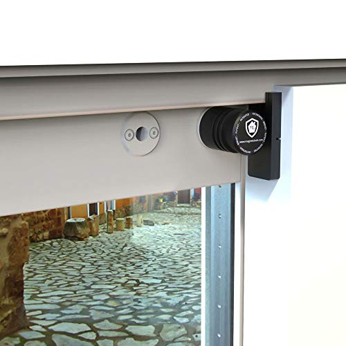 Magnetolock V2.0 REMACH(Blanco).Bloqueo de seguridad para ventanas y puertas correderas. Bloqueo con ventana cerrada y abierta. Ajustable posición de ventilación para seguridad niños, bebé y mascotas.