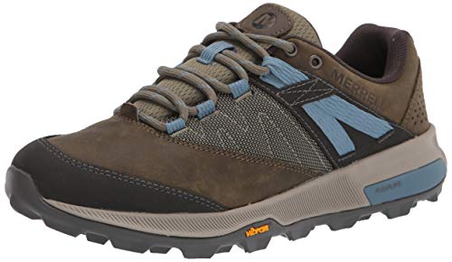 Merrell Women's Zion Hiking Shoe, Dark Olive, 5.5