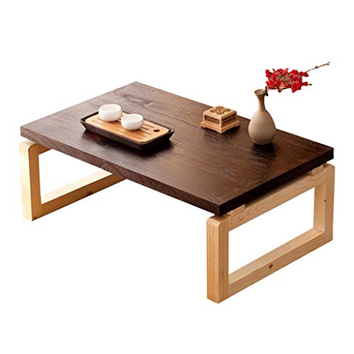 Mesas de café Mesa De Centro Mesa De Madera Maciza Mesa De Ordenador Simple Mesa Plegable Mesa De Centro Mesa Baja Tatami Escritorio Varias Mesas De Estilo Japonés