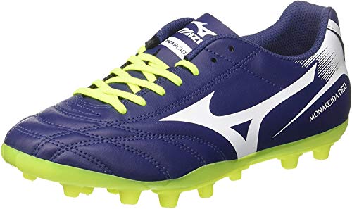 Mizuno Monarcida Neo AG Zapatillas, Hombre, Azul/Amarillo, 42