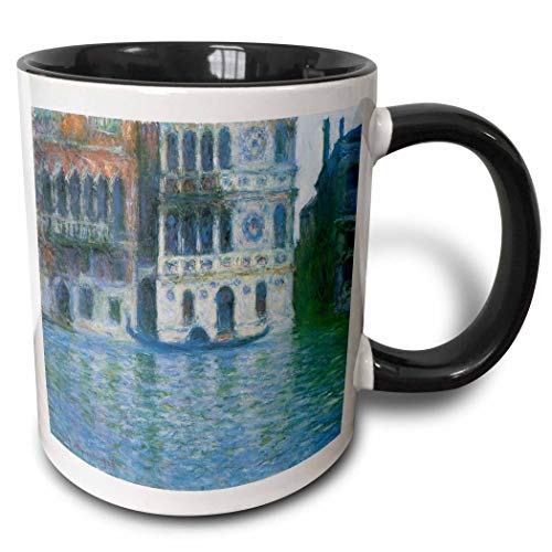 N\A Taza The Palazzo Dario de Claude Monet 1908, Negra