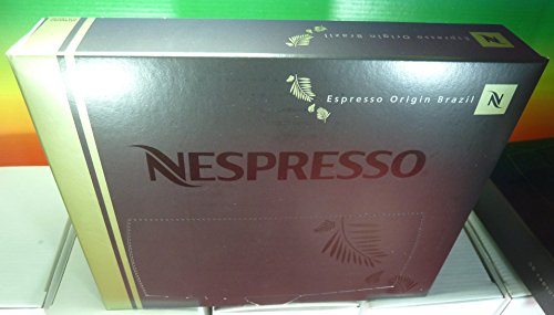 Nespresso - Espresso origin brazil pro coffee 50 capsules ,new. for gemini , zenius , aguila coffee machines