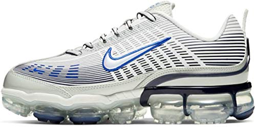 Nike Air Vapormax 360, Zapatillas para Correr Hombre, Aura De Abeto/Corredor Azul/Pistacho Helada, 42 EU