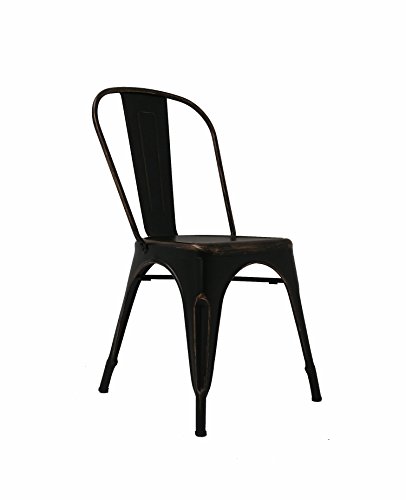 Oui Home - Silla Tolix Negro Envejecido