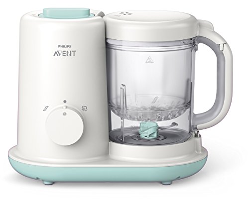 Philips Avent SCF862/02 - Robot de cocina para bebés 2 en 1, color blanco