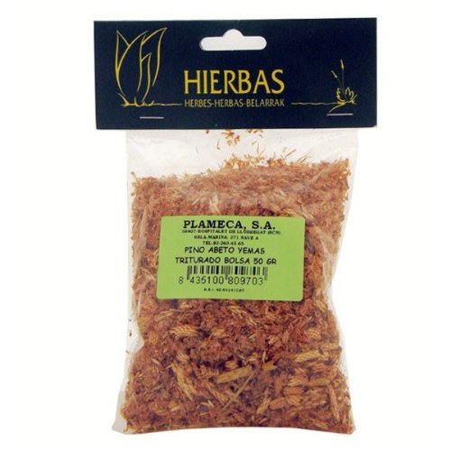 Plameca Pino Abeto Yemas Trituradas Bolsa 50Gr. 50 g