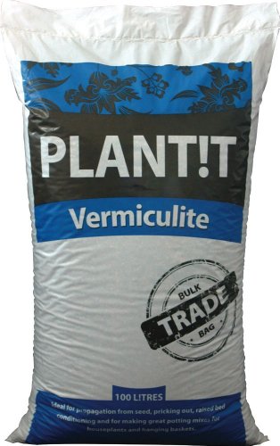 Plant it 02-070-005 Vermiculita Bolsa 100L, Gris, 95.00x47.00x23.00 cm