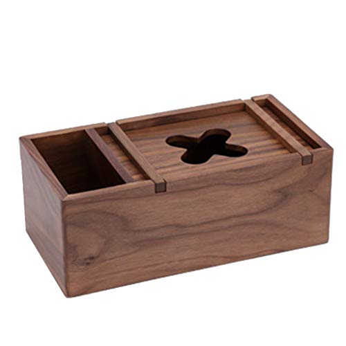 QueenYA Compartimientos, Antigua Caja De Metal, Cajas De Pañuelos Rectangulares Urge Venta, Cajas De Pañuelos Decorativos, Caja De Almacenamiento Remoto para El Hogar,S