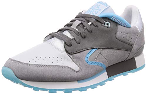 Reebok Cl R Urge, Zapatillas de Gimnasia para Hombre, Blanco (White/Grey/Digital Blue/Dreamy Blue/SharkWhite/Grey/Digital Blue/Dreamy Blue/Shark), 36 EU