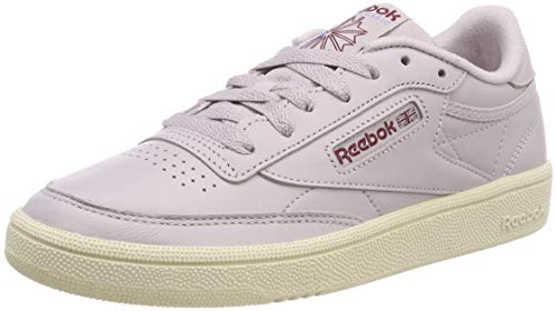 Reebok Club C 85, Zapatillas Mujer, Morado (Vintage-Lavender Lucky/Paper White/Rust Wine/BLU 0), 36 EU