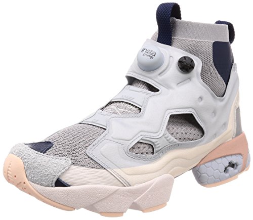 Reebok Instapump Fury OG ULTK DP Hombre Running Trainers Sneakers (UK 8.5 US 9.5 EU 42.5, Power Cloud Grey Navy CM9352)