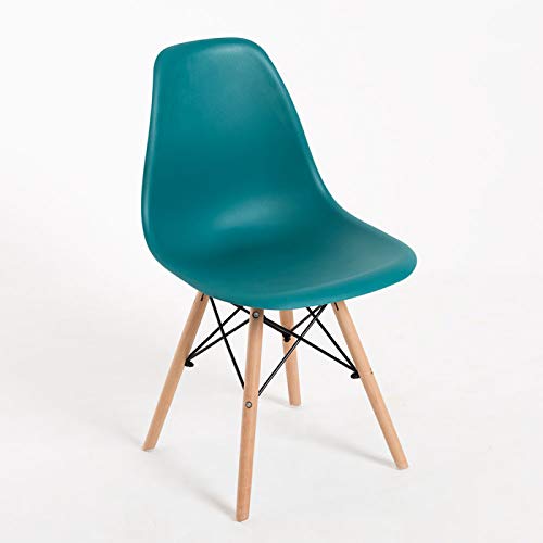 Regalos Miguel - Sillas Comedor - Silla Tower Basic - Verde Azulado - Envío Desde España