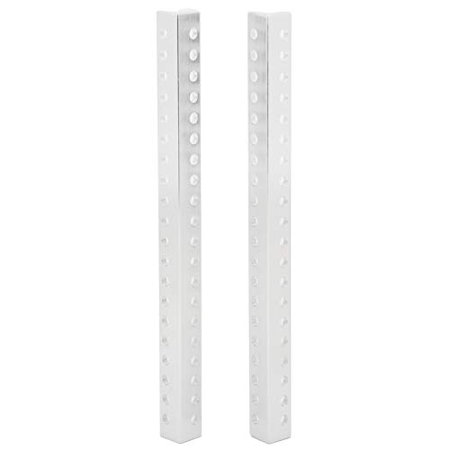 SEDOOM 2PCS Perfil De Extrusión De Aluminio Viga En Forma De L 11 Agujeros Accesorios para Robot, 12x12 Mm 3103‑0020‑0168