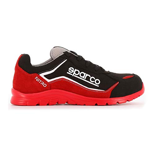 Sparco - Zapatillas Nitro S3 Rojo/Black Talla 43 EU