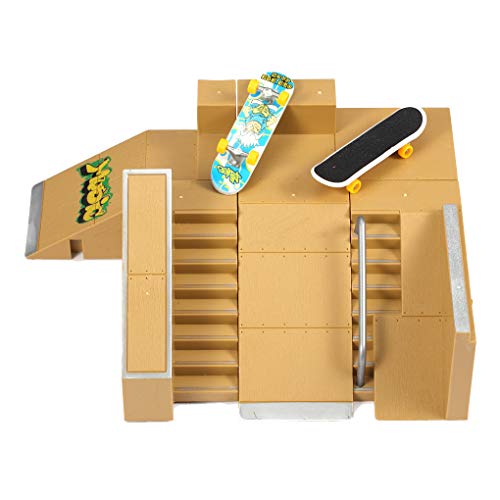 Top of Top Store Skate Park Kit Rampa Parts Ultimate Sport Finger Boards Barandilla Entrenamiento Juegos 5pcs