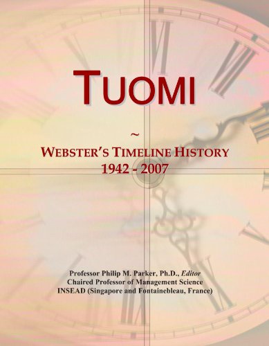 Tuomi: Webster's Timeline History, 1942 - 2007