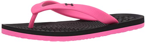 Under Armour UA G Atlantic Dune II T, Zapatos de Playa y Piscina Mujer, Negro (Black/Pink Surge/Black), 38 EU