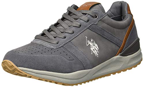 U.S. POLO ASSN. WAYRON, Zapatillas Hombre, Grigio Grey Grey, 40 EU