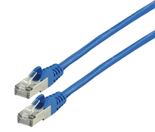 Valueline 0.25m Cat5e FTP - Cable de Red (0,25 m, RJ-45, RJ-45, Azul)