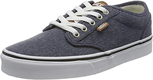 VANS Atwood Canvas', Zapatillas Hombre, Azul (Enzyme Wash/Dress Blues/White W57), 40 EU