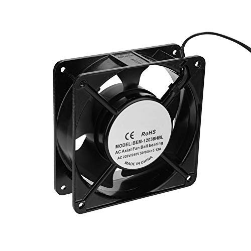 Ventilador de enfriamiento, flujo de aire Ventilador de enfriamiento Disipador de calor Disipador de calor rápido para máquina de soldar Ventilador axial 28W