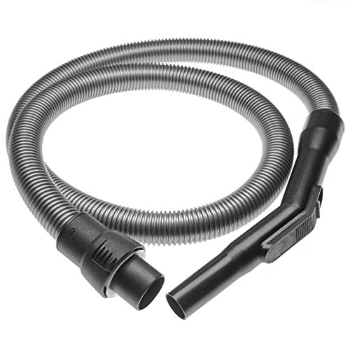 vhbw Tubo flexible compatible con Zanussi ZANT7770, ZANT7772 aspiradora con 32mm conexión, negro/plata