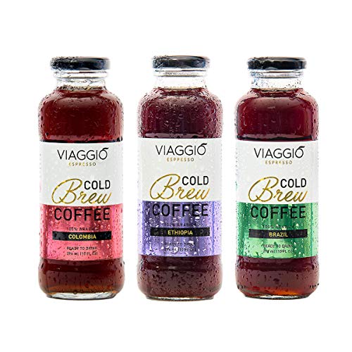 Viaggio Espresso Cold Brew Coffee Selección Origenes (6 botellas de 296 ml.)