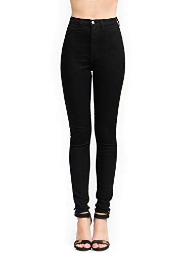 Vibrant Medias con Skinny Jeans - Negro -