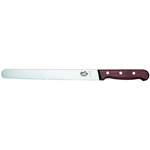 Victorinox 5.4200.36 - Cuchillo jamonero Punta Redonda Palisandro 36 cm (h.nr.)