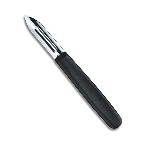 Victorinox Pelapatatas, Acero Inoxidable, Negro, M