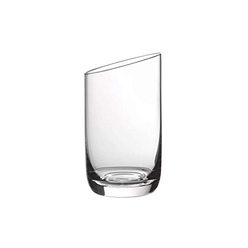 Villeroy & Boch 11-3653-8070 NewMoon Set de Vasos, 4 Piezas, Contemporaneo Vaso día, Apta para lavavajillas, Cristal, Transparente