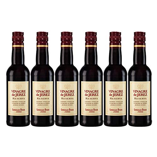 Vinagre Reserva de 37,5 cl - D.O. Jerez - Bodegas Gonzalez Byass (Pack de 6 botellas)