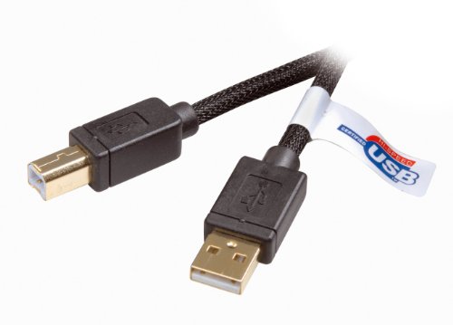 Vivanco Cable USB 2.0 Certificado, USB Un Enchufe <-> Conector USB B 1,8 m