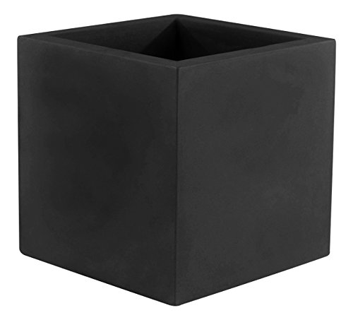 Vondom 41330 Cubo Simple, Negro, 30x30x30 cm