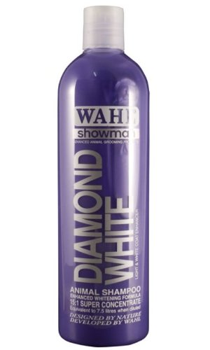 Wahl – Champú para perro Showman Champú caballo blanco diamante X 500 ML