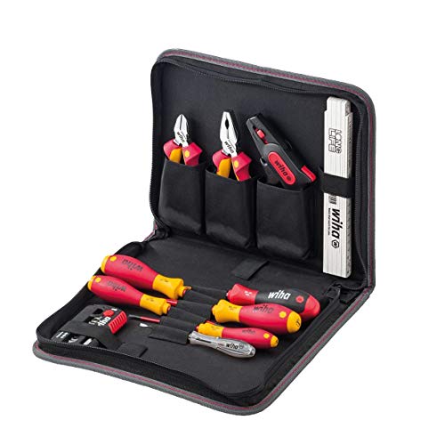 WIHA 41241 - Juego de herramientas para electricistas 9300-035 Tool Set Electrician Ref. 9300035