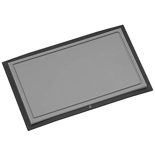 WMF Touch Tabla para Cortar, Acero Inoxidable, Negro