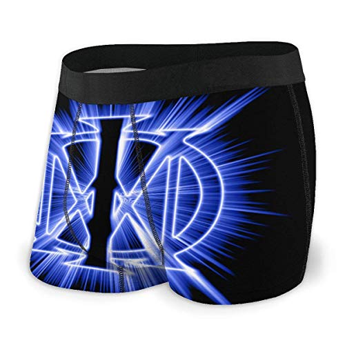 XCNGG Calzoncillos de Ropa Interior para Hombres Calzoncillos Tipo bóxer Men's DR-EAM THEA_TER Blue Lights Boxer Briefs, Breathable Underwear No Ride-up Sport Under-Wear