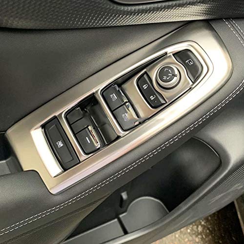 YINSHURE Control de Ventana de Coche Cubierta de Interruptor de elevación de Vidrio   Accesorios de Estilo de Coche, para Subaru Forester 2019 2020