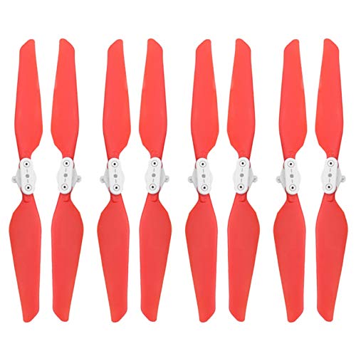 YJDTYM 8pcs hélices/Ajuste para FIMI X8 SE 2020 Cámara Drone de la cámara Relación rápida Pieza de Recambio de Repuesto para RC Accesorios de Drones (Color : 8pcs Red)