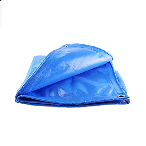 YNFEI Lonas, Lona al aire libre impermeable de doble cara Lona para exteriores anticorrosión 170g / m2PE Cubierta para pisos (Tamaño : 5 * 7m)