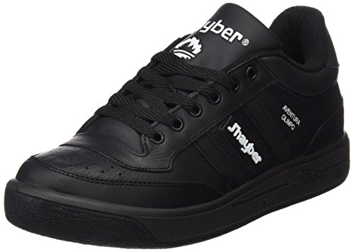 Zapatillas deportivas J´hayber hombre color negro piel flor modelo new olimpoTalla 47